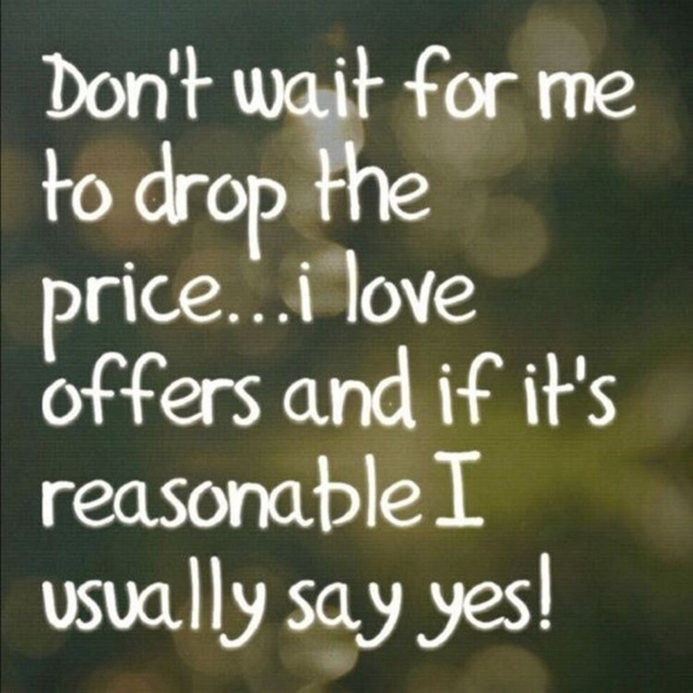 Send your offers